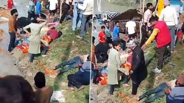 Uttar Pradesh Accident: యూపీలో ఘోర ప్రమాదం.. నదిలోపడిన యాత్రికుల ట్రాక్టర్‌.. చిన్నారులు సహా 15 మంది మృతి